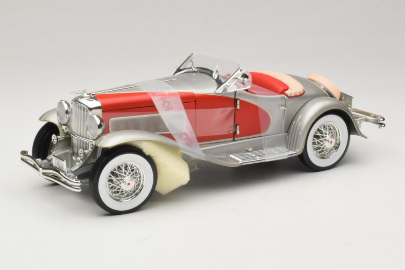 Duesenberg SJ Clark Gable's Car Ασημί Κόκκινο ERTL 1:18 7962 Μέταλλο
