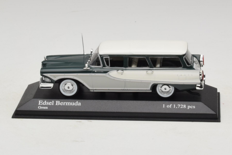 Edsel Bermuda Station Wagon Πράσινο Minichamps 1:43 400082011 Μέταλλο