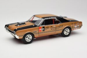 Oldsmobile 442 Hurst Hairy Olds Twin-Engine 4WD 1966 Highway 61 1:18 50089 Μέταλλο