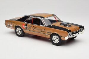 Oldsmobile 442 Hurst Hairy Olds Twin-Engine 4WD 1966 Highway 61 1:18 50089 Μέταλλο - εικόνα 6 από 8