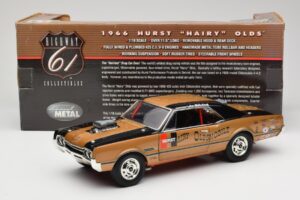 Oldsmobile 442 Hurst Hairy Olds Twin-Engine 4WD 1966 Highway 61 1:18 50089 Μέταλλο - εικόνα 8 από 8