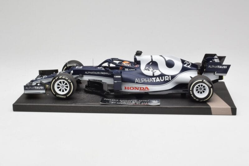 AlphaTauri AT02 #22 Y. Tsunoda Bahrain GP 2021 Minichamps 1:18 117210122 Μέταλλο