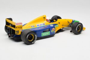 Benetton B191 #19 M. Schumacher F1 1991 Minichamps 1:18 100910119 Μέταλλο - εικόνα 2 από 6