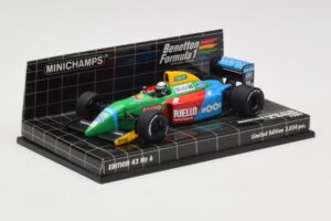 Benetton Ford B188 #19 A. Nannini Race Car 1988 Minichamps 1:43 400890119 Μέταλλο - εικόνα 2 από 4