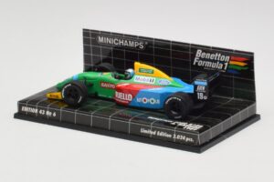 Benetton Ford B188 #19 A. Nannini Race Car 1988 Minichamps 1:43 400890119 Μέταλλο - εικόνα 3 από 4
