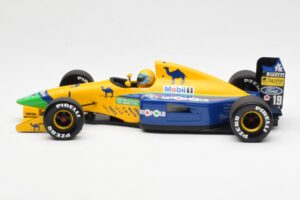 Benetton Ford B191 #20 R. Moreno F1 1991 Minichamps 1:18 100910019 Μέταλλο - εικόνα 3 από 6