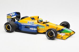 Benetton Ford B191 #20 R. Moreno F1 1991 Minichamps 1:18 100910019 Μέταλλο - εικόνα 4 από 6