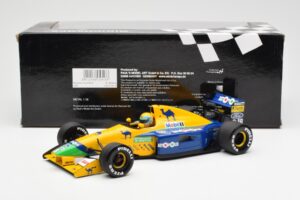 Benetton Ford B191 #20 R. Moreno F1 1991 Minichamps 1:18 100910019 Μέταλλο - εικόνα 6 από 6