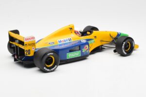 Benetton Ford B191B #20 M. Brundle F1 Early Season 1992 Minichamps 1:18 100920120 Μέταλλο - εικόνα 2 από 6