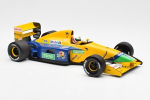 Benetton Ford B191B #20 M. Brundle F1 Early Season 1992 Minichamps 1:18 100920120 Μέταλλο - εικόνα 4 από 6