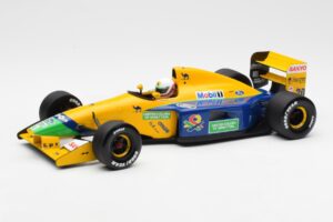 Benetton Ford B191B #20 M. Brundle F1 Early Season 1992 Minichamps 1:18 100920120 Μέταλλο