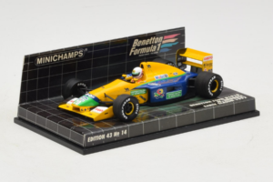 Benetton B191B Ford #20 M. Brundle Early Season F1 1992 Minichamps 1:43 400920120 Μέταλλο - εικόνα 2 από 5
