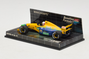 Benetton B191B Ford #20 M. Brundle Early Season F1 1992 Minichamps 1:43 400920120 Μέταλλο - εικόνα 3 από 5