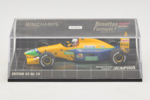 Benetton B191B Ford #20 M. Brundle Early Season F1 1992 Minichamps 1:43 400920120 Μέταλλο - εικόνα 4 από 5