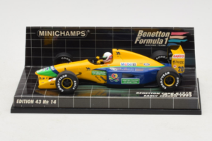 Benetton B191B Ford #20 M. Brundle Early Season F1 1992 Minichamps 1:43 400920120 Μέταλλο