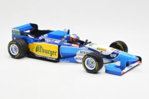 Benetton B195 Renault #1 M. Schumacher Winner Japanese GP 1995 Minichamps 1:18 510953401 Μέταλλο - εικόνα 4 από 6