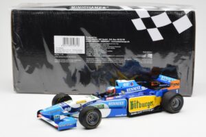 Benetton B195 Renault #1 M. Schumacher Canadian GP 1995 Minichamps 1:18 510950601 Μέταλλο - εικόνα 6 από 6