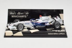 BMW Sauber F1.08 #5 N. Heidfeld Showcar 2008 Minichamps 1:43 400080083 Μέταλλο