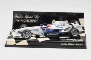 BMW Sauber F1.08 #4 R. Kubica Showcar 2008 Minichamps 1:43 400080084 Μέταλλο