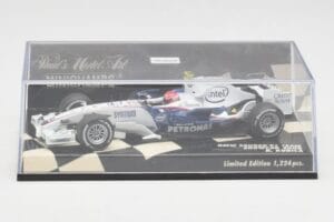 BMW Sauber F1.08 #4 R. Kubica Showcar 2008 Minichamps 1:43 400080084 Μέταλλο - εικόνα 5 από 5