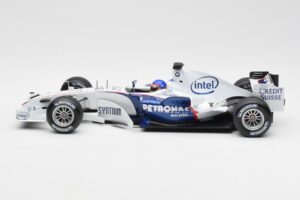 BMW Sauber F1.06 #17 J. Villeneuve F1 2006 Minichamps 1:18 100060017 Μέταλλο - εικόνα 3 από 6