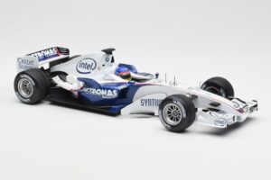 BMW Sauber F1.06 #17 J. Villeneuve F1 2006 Minichamps 1:18 100060017 Μέταλλο - εικόνα 4 από 6