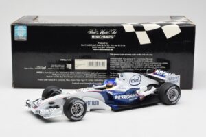 BMW Sauber F1.06 #17 J. Villeneuve F1 2006 Minichamps 1:18 100060017 Μέταλλο - εικόνα 6 από 6