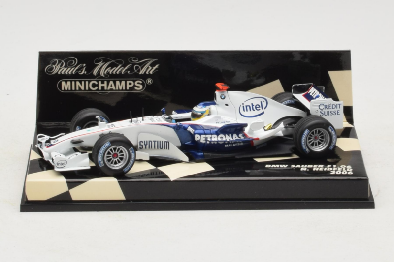 BMW Sauber F1.06 #16 N. Heidfeld BMW Sauber F1 Team 2006 Minichamps 1:43 400060016 Μέταλλο