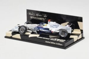 BMW Sauber F1.06 #16 N. Heidfeld Brazilian GP 2006 Minichamps 1:43 400060316 Μέταλλο - εικόνα 3 από 5