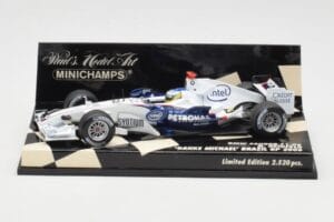 BMW Sauber F1.06 #16 N. Heidfeld Brazilian GP 2006 Minichamps 1:43 400060316 Μέταλλο