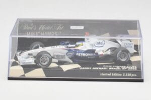 BMW Sauber F1.06 #16 N. Heidfeld Brazilian GP 2006 Minichamps 1:43 400060316 Μέταλλο - εικόνα 5 από 5