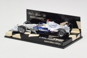 BMW Sauber F1.06 #10 N. Heidfeld Hungarian GP 3rd Place 2006 Minichamps 1:43 400060116 Μέταλλο - εικόνα 3 από 5