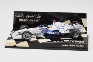 BMW Sauber F1.06 #10 N. Heidfeld Hungarian GP 3rd Place 2006 Minichamps 1:43 400060116 Μέταλλο