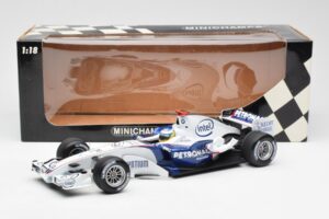 BMW Sauber F1.06 #16 N. Heidfeld F1 2006 Minichamps 1:18 100060016 Μέταλλο - εικόνα 6 από 6