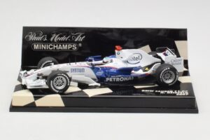 BMW Sauber F1.07 #3 N. Heidfeld Race Car 2007 Minichamps 1:43 400070009 Μέταλλο