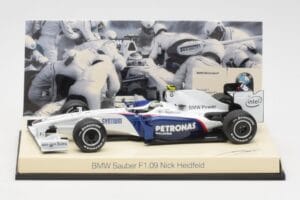 BMW Sauber F1.09 #6 N. Heidfeld F1 2009 v2 Minichamps 1:43 80422155795 Μέταλλο