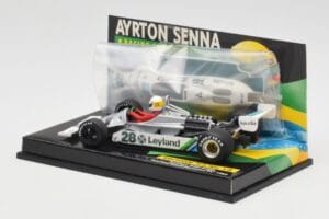 Brabham BMW BT52B A. Senna Test Car Paul Ricard 14 November 1983 Minichamps 1:43 540834399 Μέταλλο - εικόνα 3 από 5