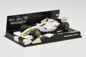 Brawn GP Mercedes BGP001 #22 J. Button Showcar 2009 Minichamps 1:43 400090092 Μέταλλο - εικόνα 2 από 5