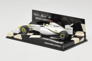 Brawn GP Mercedes BGP001 #22 J. Button Showcar 2009 Minichamps 1:43 400090092 Μέταλλο - εικόνα 3 από 5