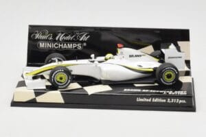 Brawn GP Mercedes BGP001 #22 J. Button Showcar 2009 Minichamps 1:43 400090092 Μέταλλο