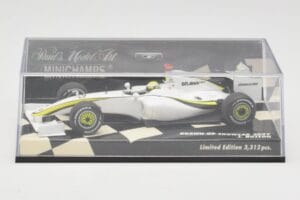 Brawn GP Mercedes BGP001 #22 J. Button Showcar 2009 Minichamps 1:43 400090092 Μέταλλο - εικόνα 5 από 5