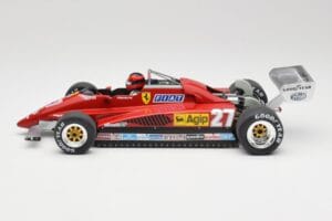 Ferrari 126C2 #27 G. Villeneuve GP Belgium 1982 MCG 1:18 MCG18629F Μέταλλο - εικόνα 3 από 6