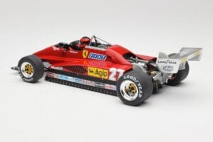 Ferrari 126C2 #27 G. Villeneuve GP Belgium 1982 MCG 1:18 MCG18629F Μέταλλο - εικόνα 5 από 6