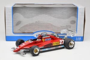 Ferrari 126C2 #27 G. Villeneuve GP Belgium 1982 MCG 1:18 MCG18629F Μέταλλο - εικόνα 6 από 6