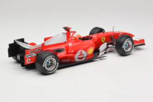 Ferrari 248 F1 #5 M. Schumacher German GP Hockenheimring 2006 Hot Wheels 1:18 J2887 Μέταλλο - εικόνα 2 από 6