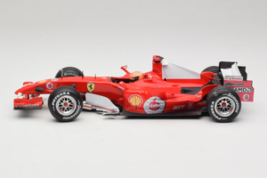 Ferrari 248 F1 #5 M. Schumacher German GP Hockenheimring 2006 Hot Wheels 1:18 J2887 Μέταλλο - εικόνα 3 από 6