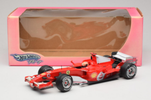 Ferrari 248 F1 #5 M. Schumacher German GP Hockenheimring 2006 Hot Wheels 1:18 J2887 Μέταλλο - εικόνα 6 από 6