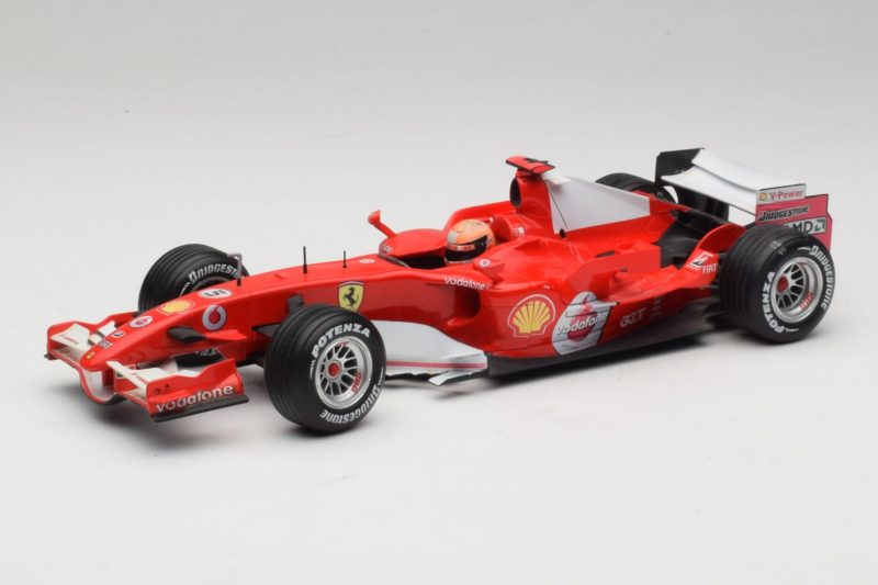 Ferrari 248 F1 #5 M. Schumacher German GP Hockenheimring 2006 Hot Wheels 1:18 J2887 Μέταλλο