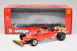 Ferrari 312T4 #12 G. Villeneuve South African Grand Prix 1979 Bburago 1:18 18-16814 Μέταλλο - εικόνα 6 από 6