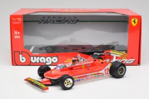 Ferrari 312T4 #12 G. Villeneuve United States Grand Prix East Winner 1979 Bburago 1:18 18-16814-18-01546 Μέταλλο - εικόνα 6 από 6